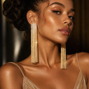 Crystal Dangle Earrings Jewelry - Image 1