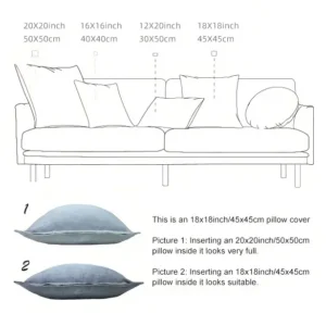 Pillow Cover Boho Spliced Throw Cover - Image 13