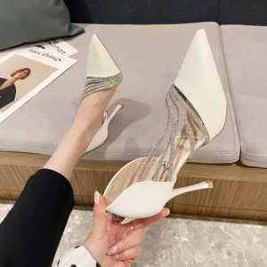 Women's oes Unique Design Heels in Shoes - Image 5