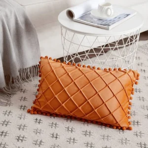 Velvet Lumbar Throw Pillow Covers - Image 18
