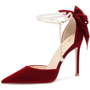 New Women Pumps Thin Heels - Image 6