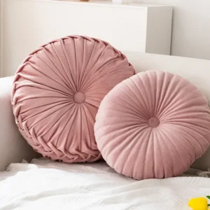 Pumpkin Pillow Round Pink Seat - Image 10