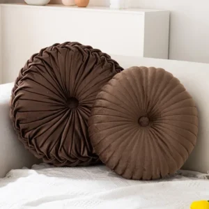 Pumpkin Pillow Round Pink Seat - Image 2