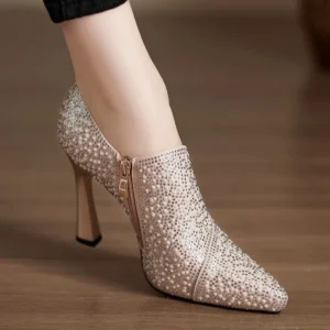 Rhinestone High Heels Shoes - Image 2