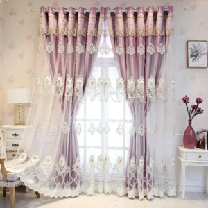 Elegant Double-Layer Curtains  - Image 4
