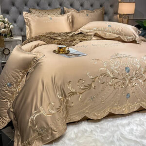 Silk Quilt Cover Pure Cotton Bedding - Image 1