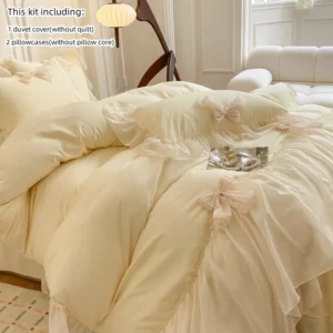 Bedding set ruffles Duvet Cover Set - Image 7