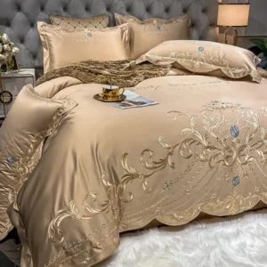 Silk Quilt Cover Pure Cotton Bedding - Image 8