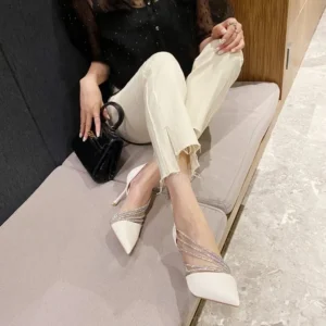 Women's oes Unique Design Heels in Shoes - Image 2
