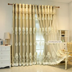 Elegant Double-Layer Curtains  - Image 6