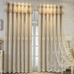 Elegant Double-Layer Curtains  - Image 10
