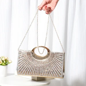 Luxury Diamond Handbag for Women - Image 9