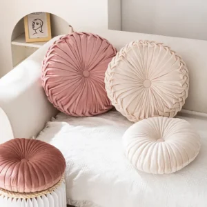 Pumpkin Pillow Round Pink Seat - Image 12