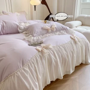 Bedding set ruffles Duvet Cover Set - Image 4