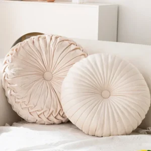 Pumpkin Pillow Round Pink Seat - Image 6