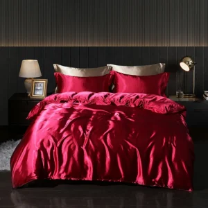 Luxury Satin  Bedding Set - Image 4
