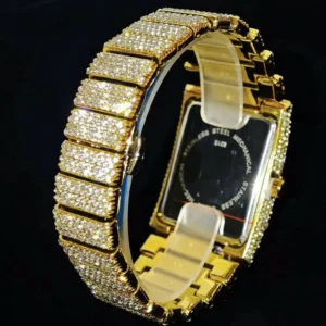 Luxury Gold Ice Watch Men Brand - Image 7