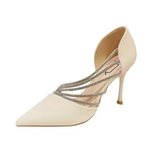 Women's oes Unique Design Heels in Shoes - Image 7