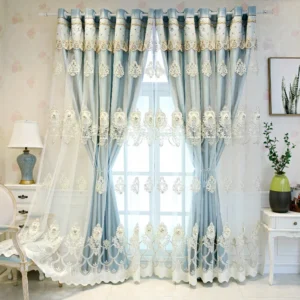 Elegant Double-Layer Curtains  - Image 5