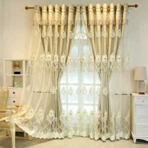 Elegant Double-Layer Curtains  - Image 9