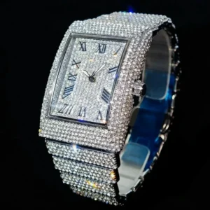 Luxury Gold Ice Watch Men Brand - Image 6