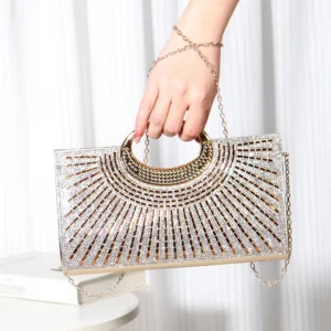 Luxury Diamond Handbag for Women - Image 13