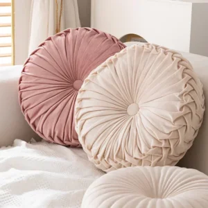 Pumpkin Pillow Round Pink Seat - Image 13