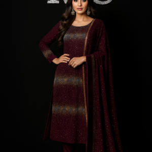 Embrace the royal allure of classic crimson. Our premium red velvet offers a heavy, luxurious feel with a subtle, captivating shine. Step into the spotlight with confidence, power, - Image 1
